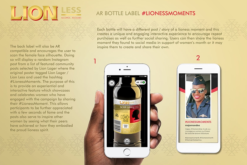 LionLess Moments Augmented Reality (AR) Experience